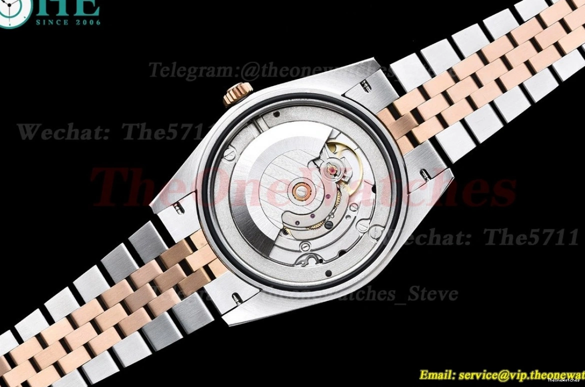 36mm White Rmn SS GMF A2824 RG 126231 Datejust 0502